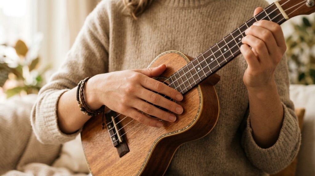 Photorealistic stock image, 16:9 format: Close-up detail sho